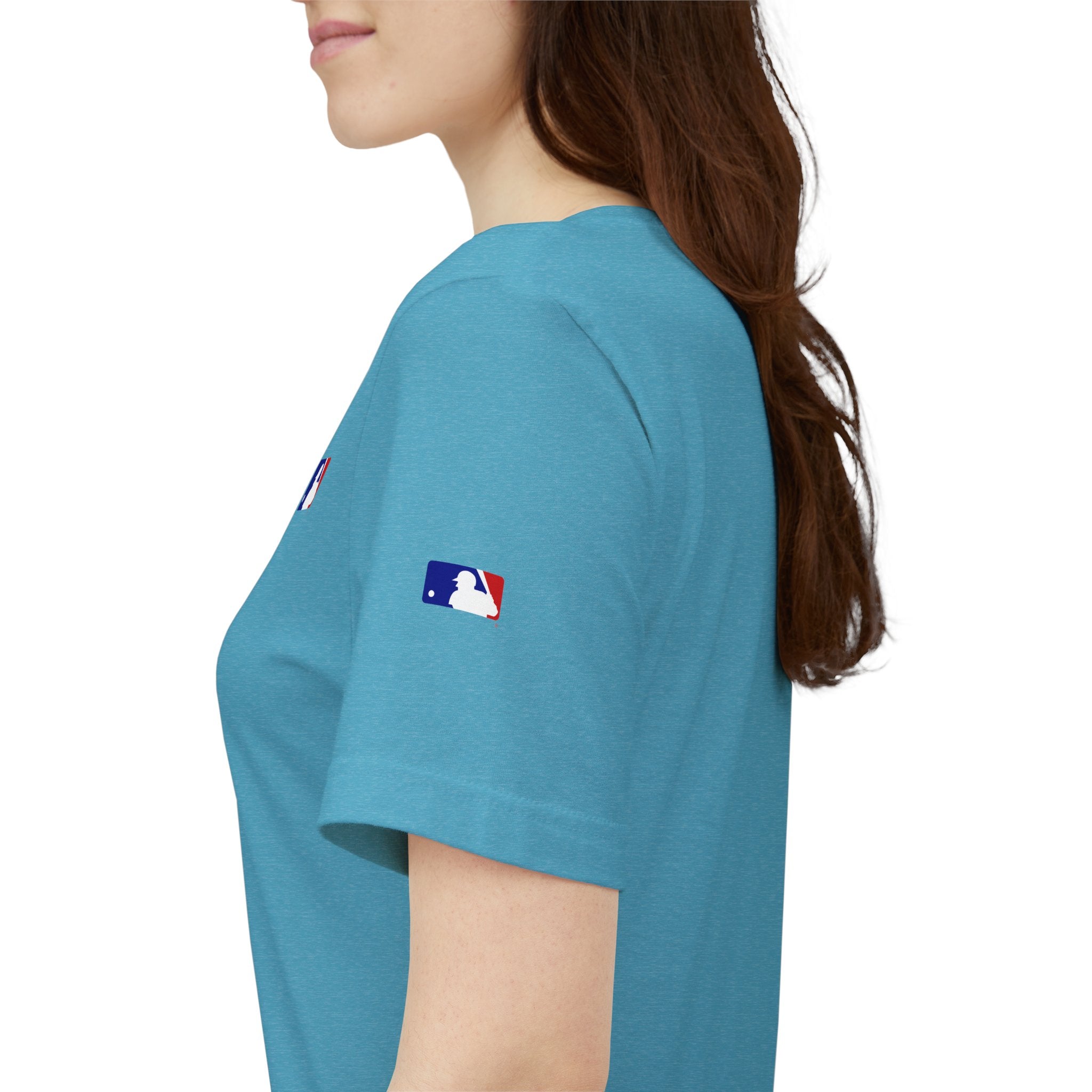 Baseball Logo T-Shirt  Minimal Chest Patch Tee