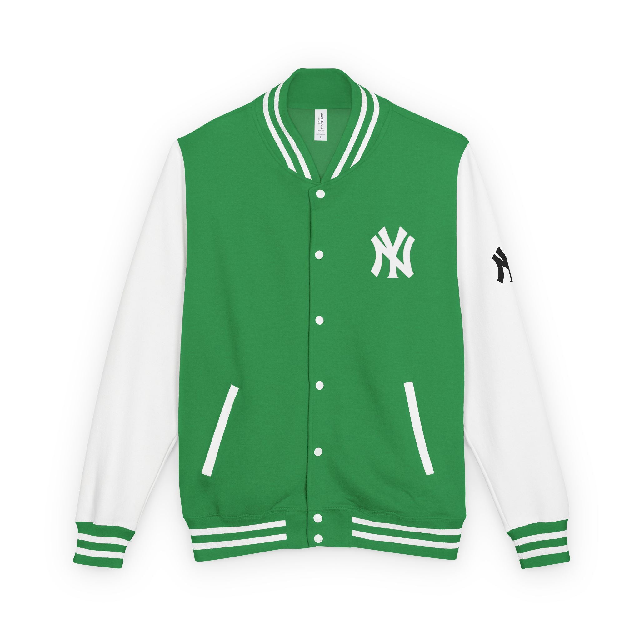 New York Letterman Jacket  Red & White Varsity Bomber