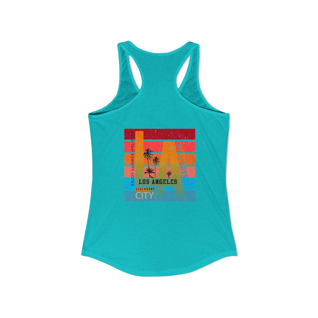 California Athletic Women's Racerback Tank  Women's California Athletic Tank Top