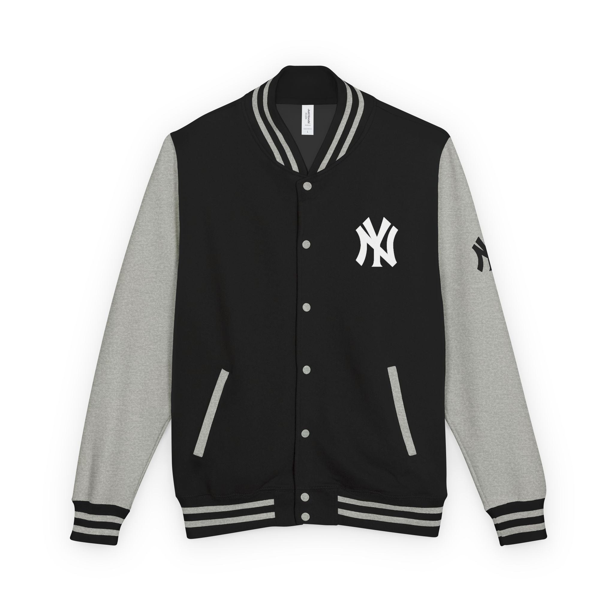 New York Letterman Jacket  Red & White Varsity Bomber