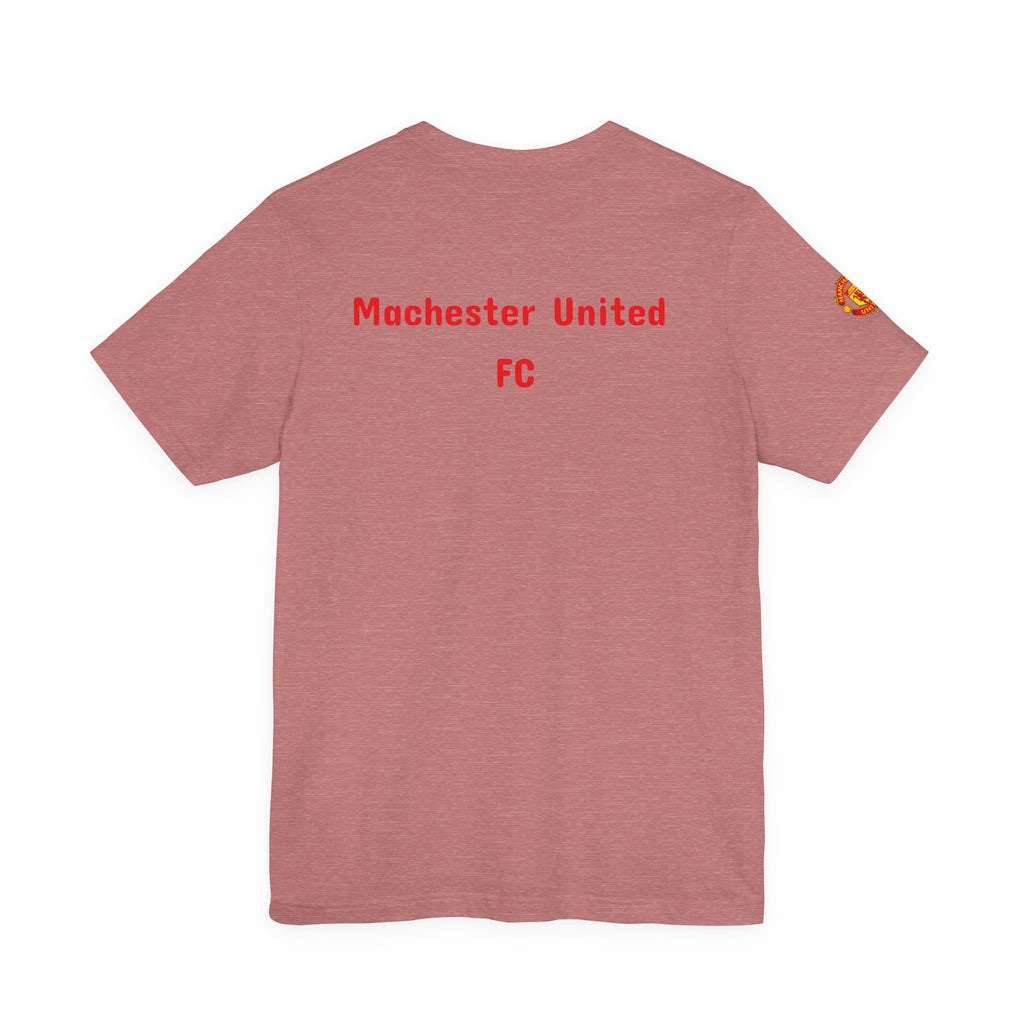 Manchester United Crest T-Shirt Soccer Club Logo Tee