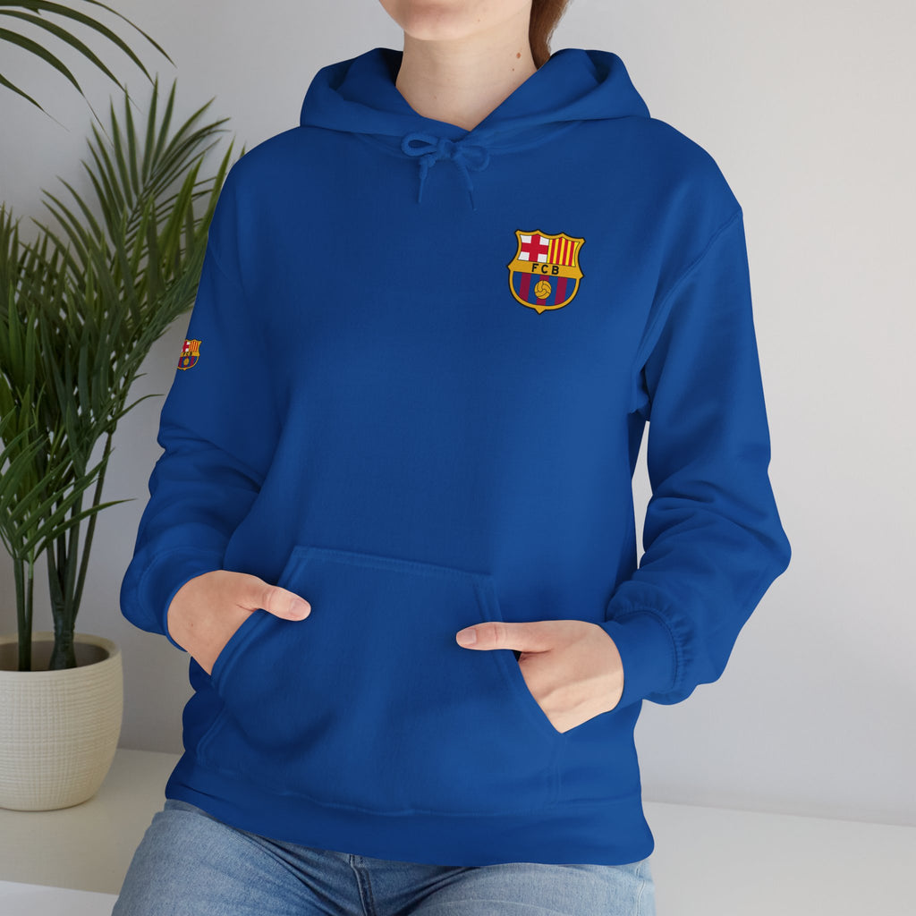 Hoodie  Barcelona Crest Hoodie with Small Badge