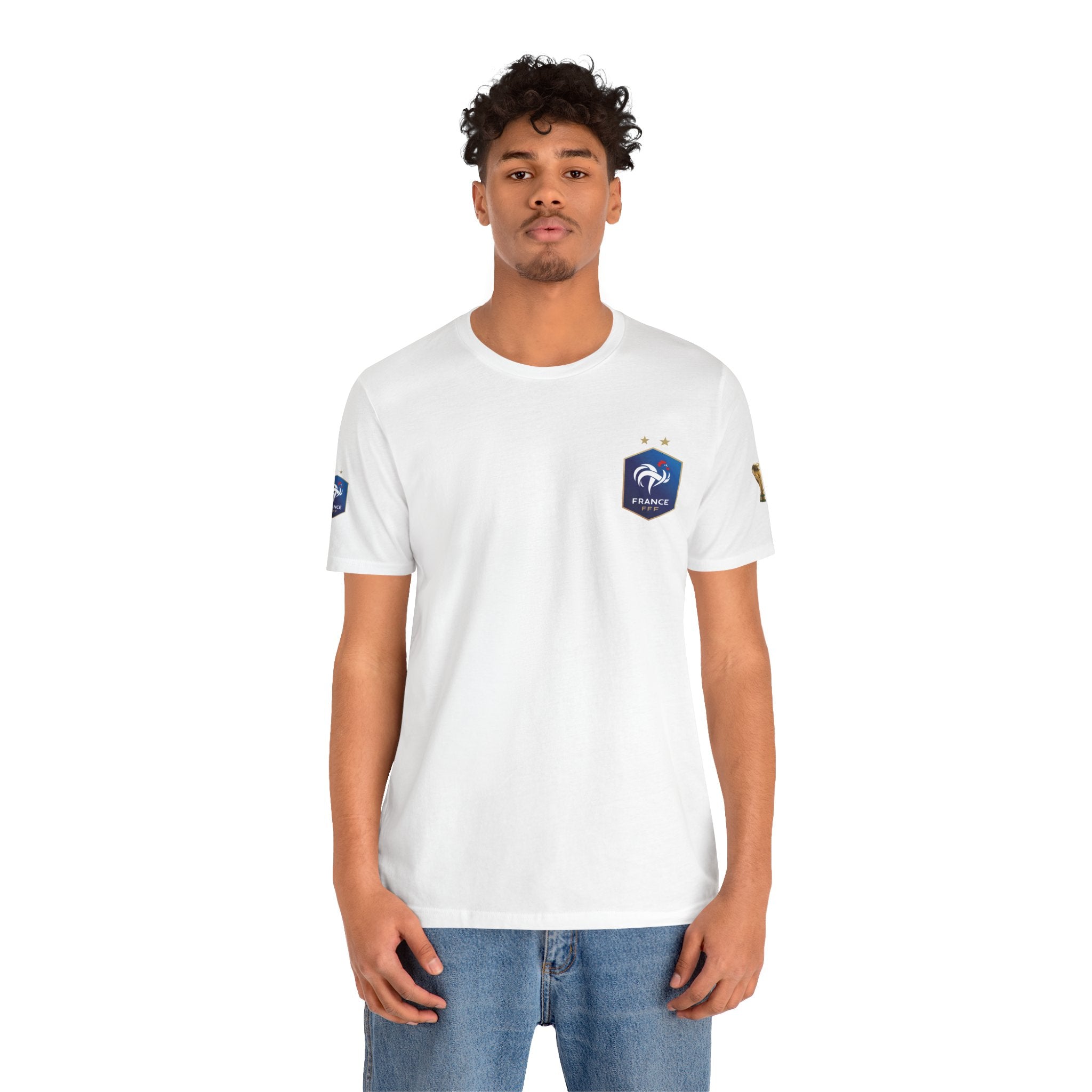 France World Cup Trophy T‑Shirt  Football Fan Jersey