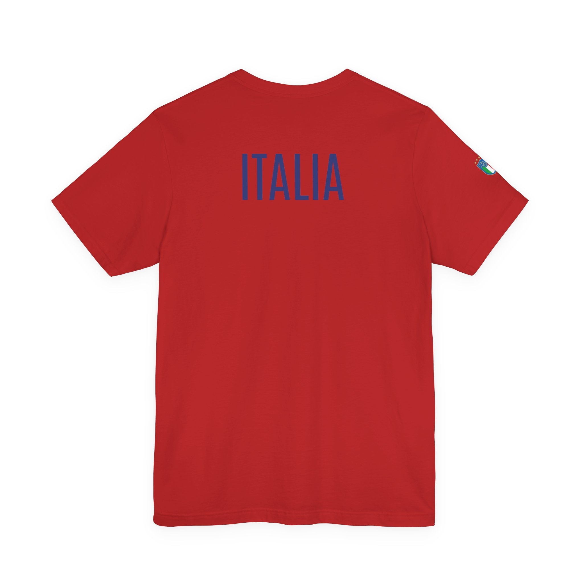 Italy Crest Tee  Italian Flag Shield T-Shirt