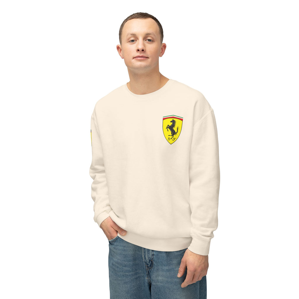 Ferrari Logo Crewneck Sweatshirt