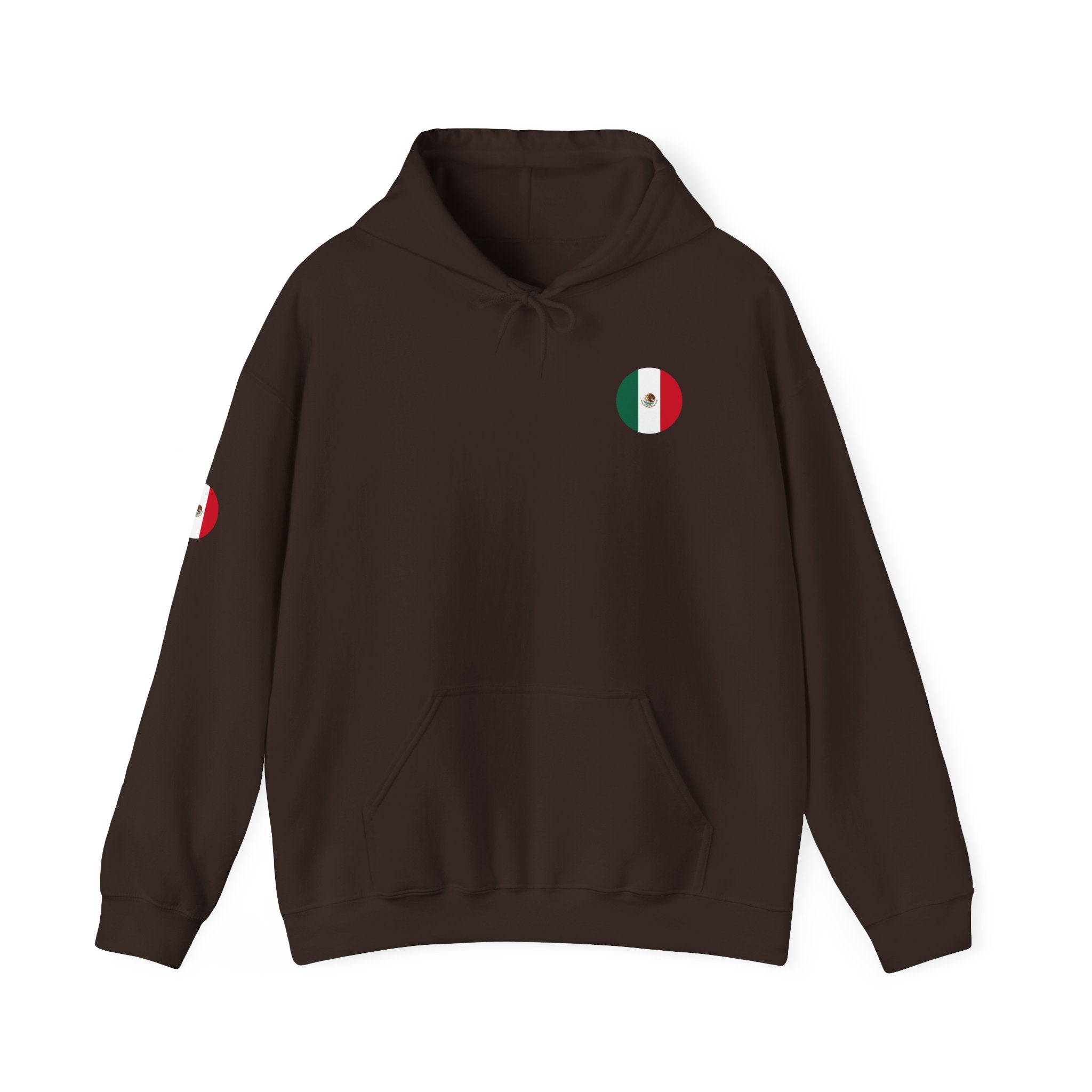 Mexico Flag Hoodie  Minimal Mexican Pride Pullover