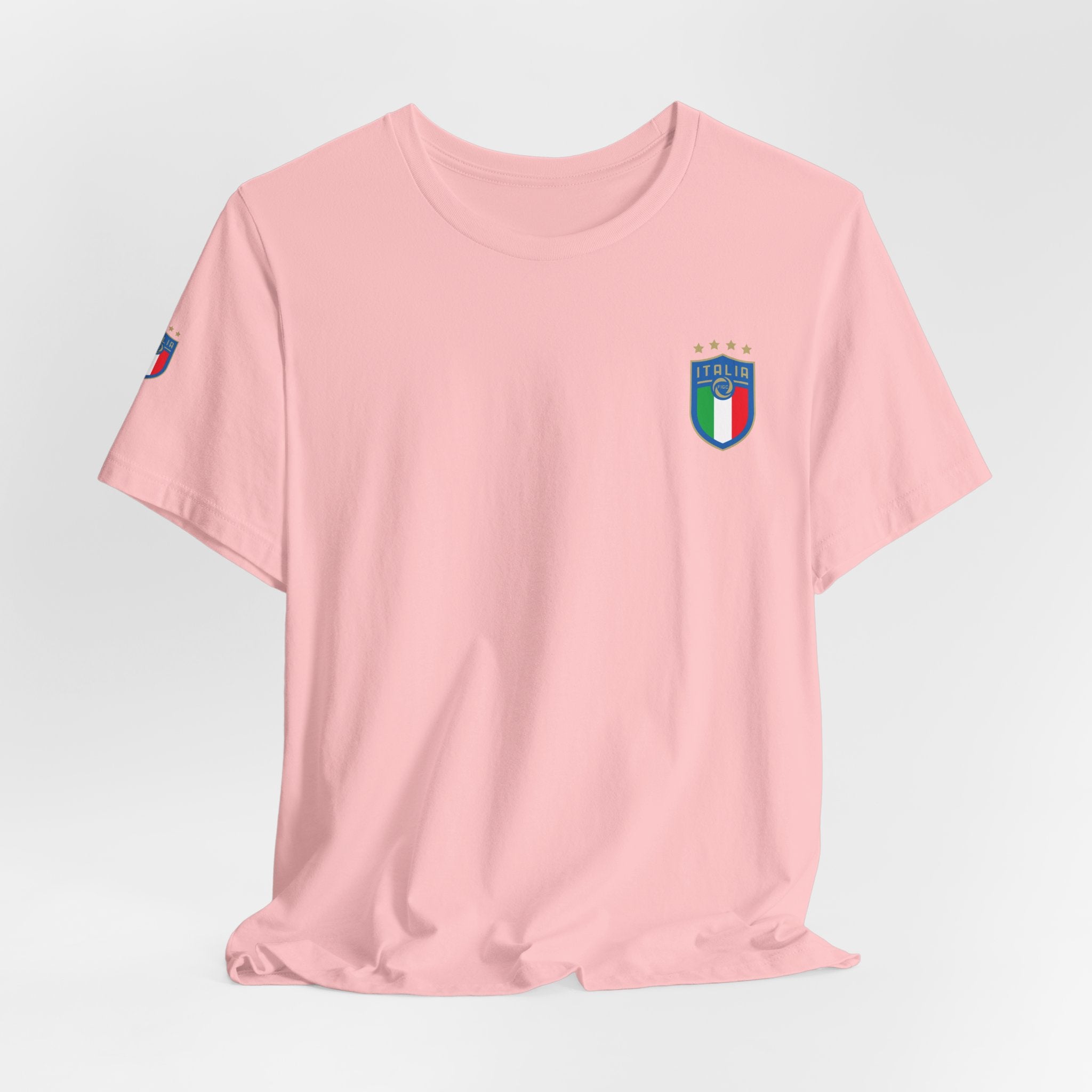 Italy Crest Tee  Italian Flag Shield T-Shirt