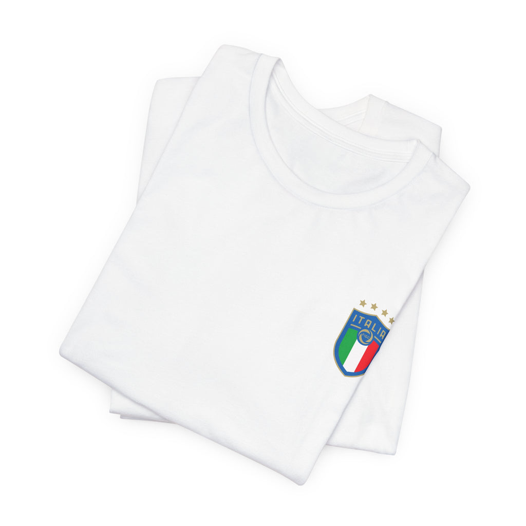 Italy Crest Tee  Italian Flag Shield T-Shirt