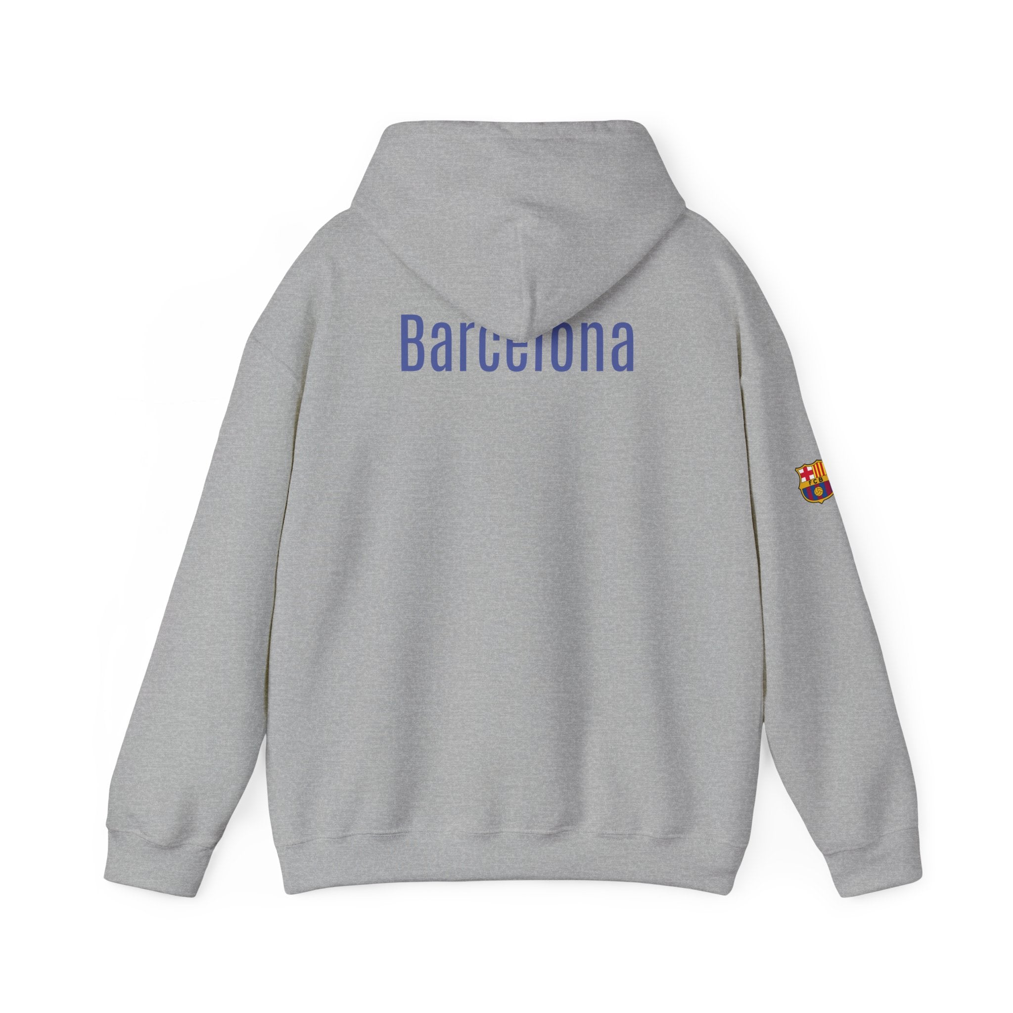 Hoodie  Barcelona Crest Hoodie with Small Badge
