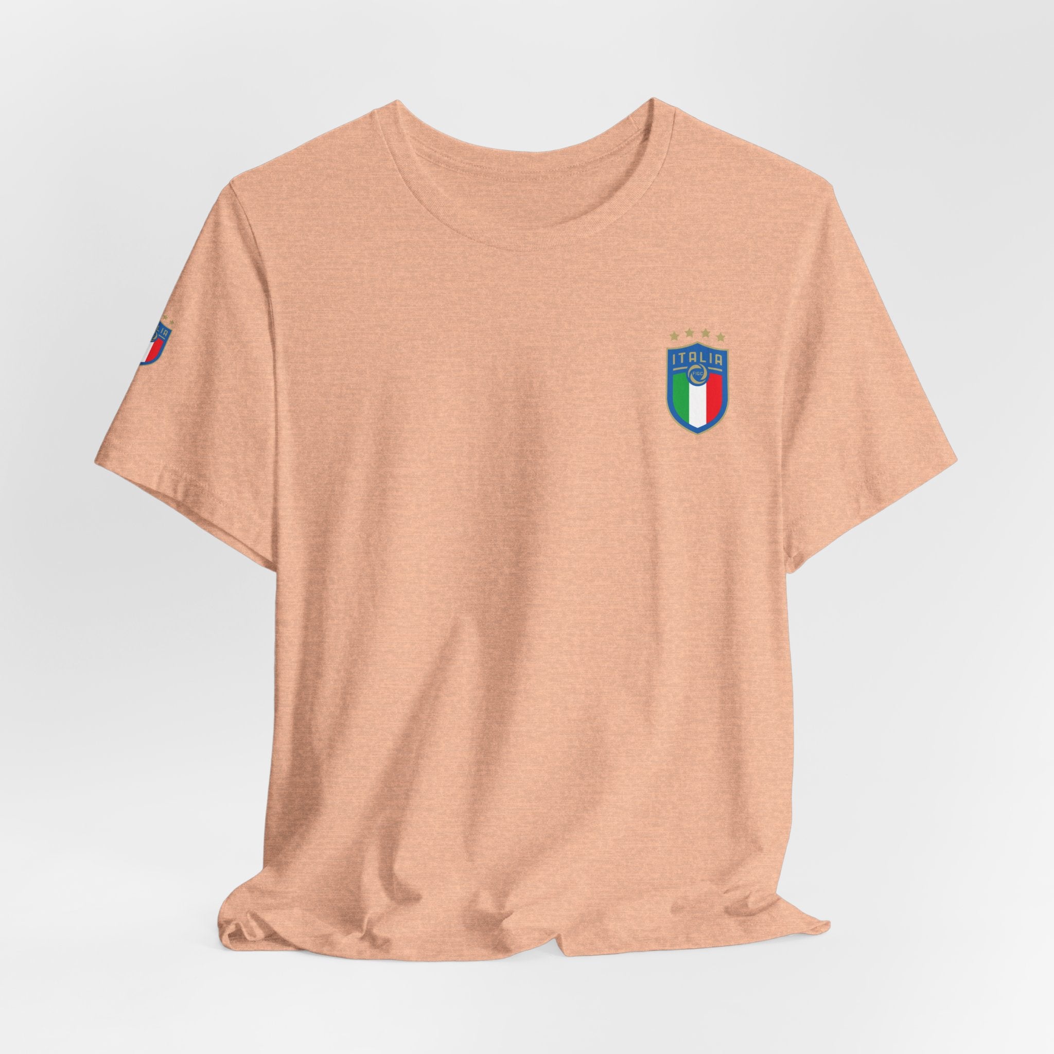 Italy Crest Tee  Italian Flag Shield T-Shirt