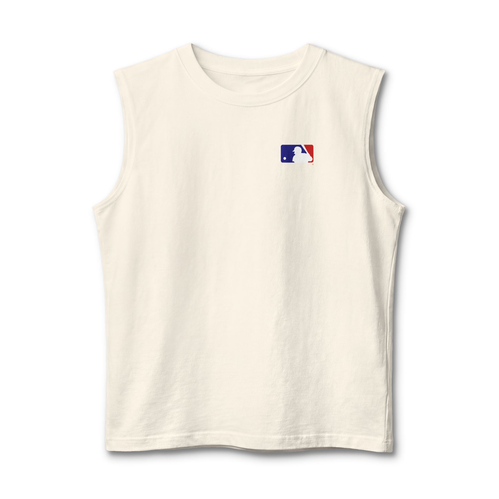 Baseball Logo Muscle Tank  MLB Inspired Sleeveless Tee