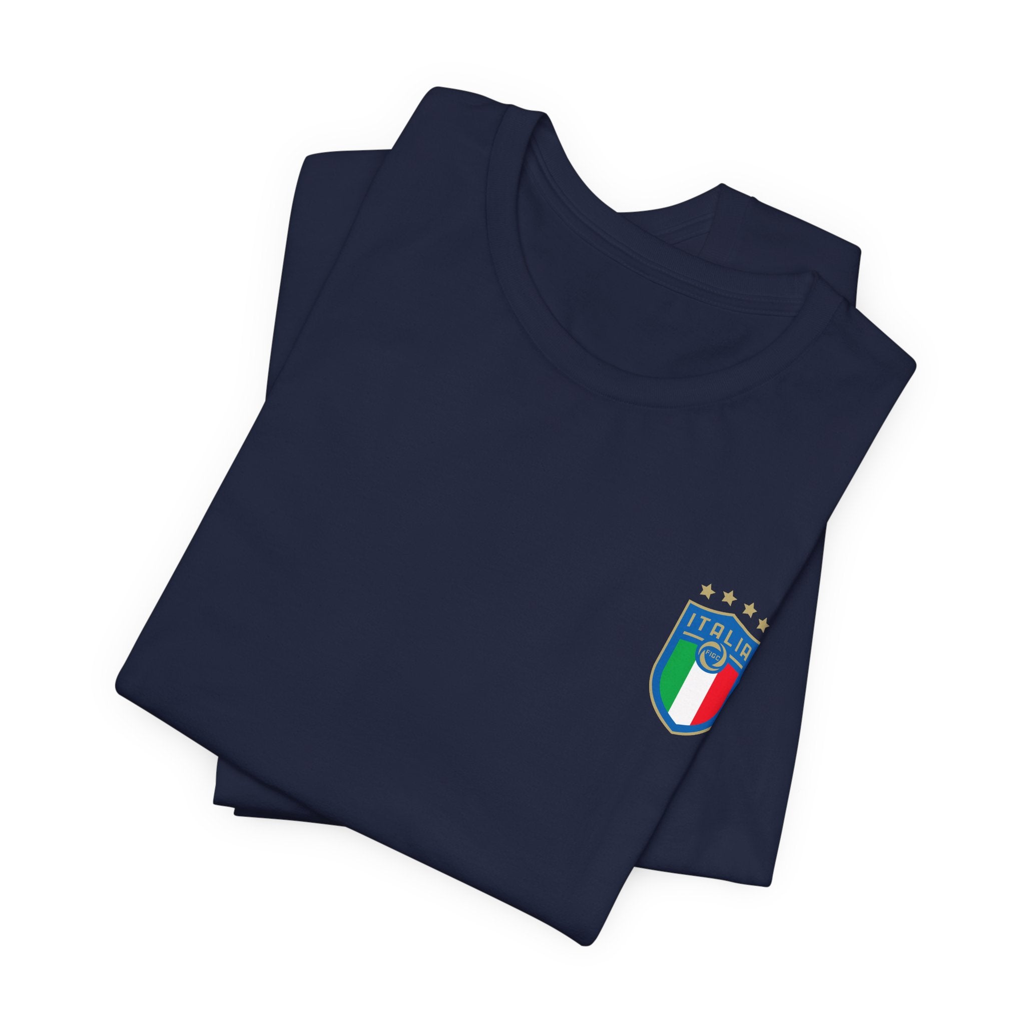 Italy Crest Tee  Italian Flag Shield T-Shirt