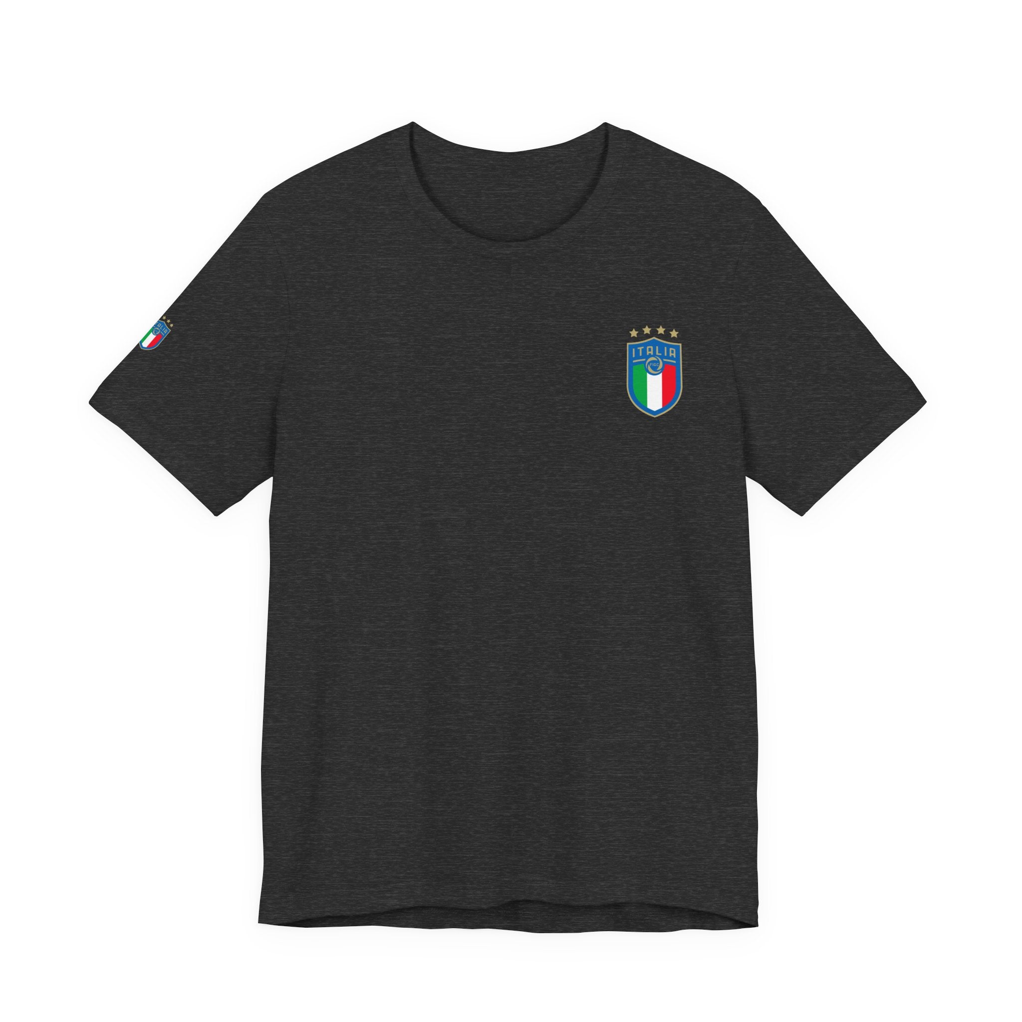 Italy Crest Tee  Italian Flag Shield T-Shirt