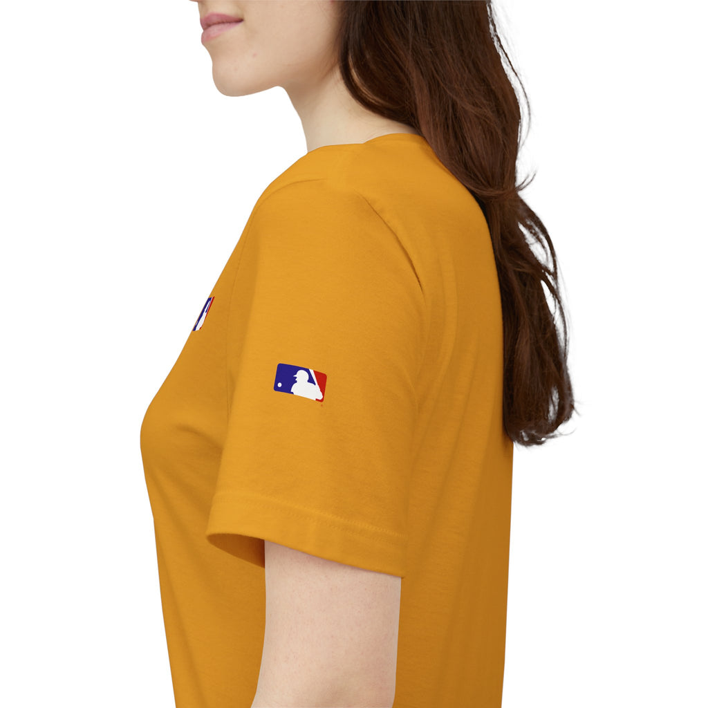 Baseball Logo T-Shirt  Minimal Chest Patch Tee