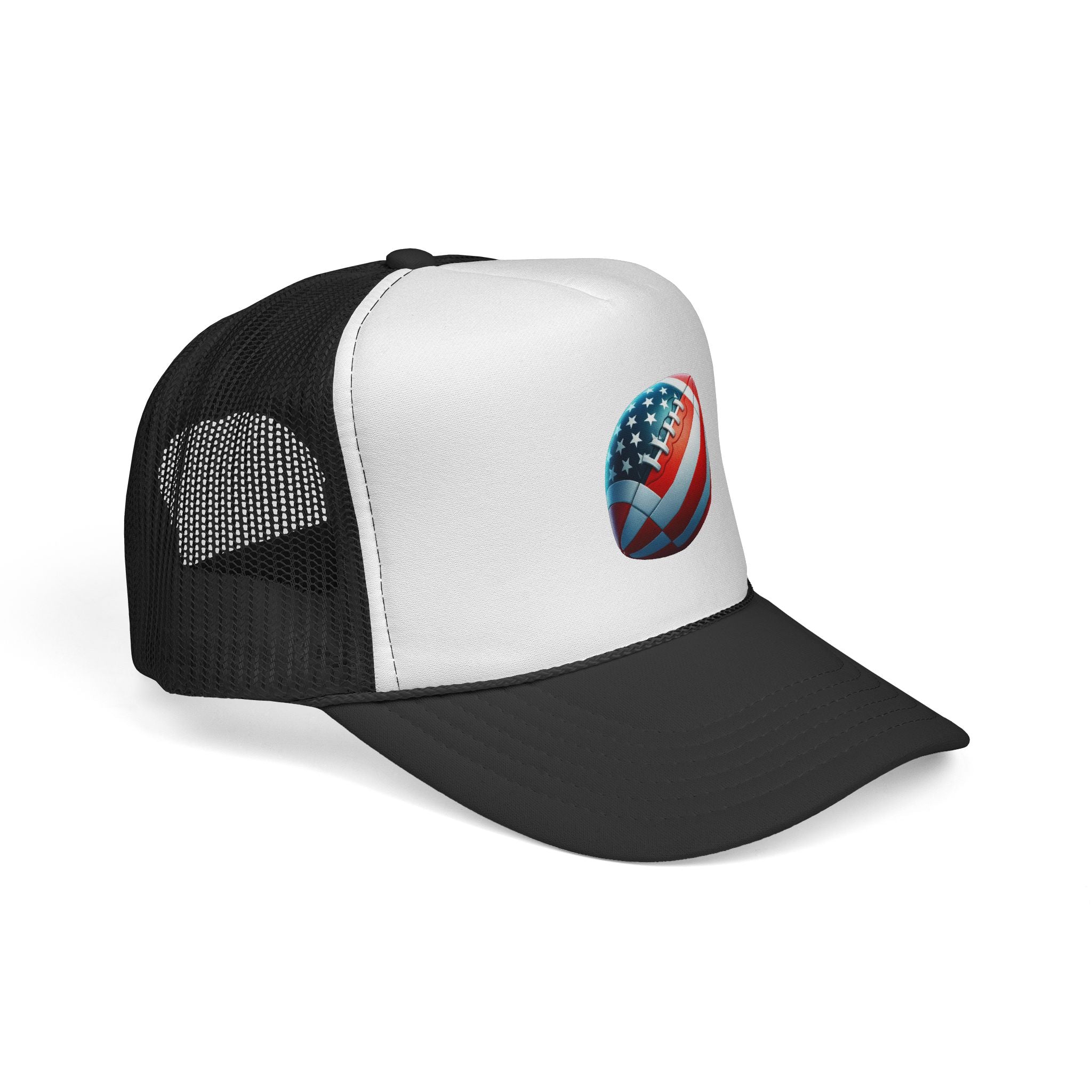 American Football Trucker Cap  Retro Gridiron Hat