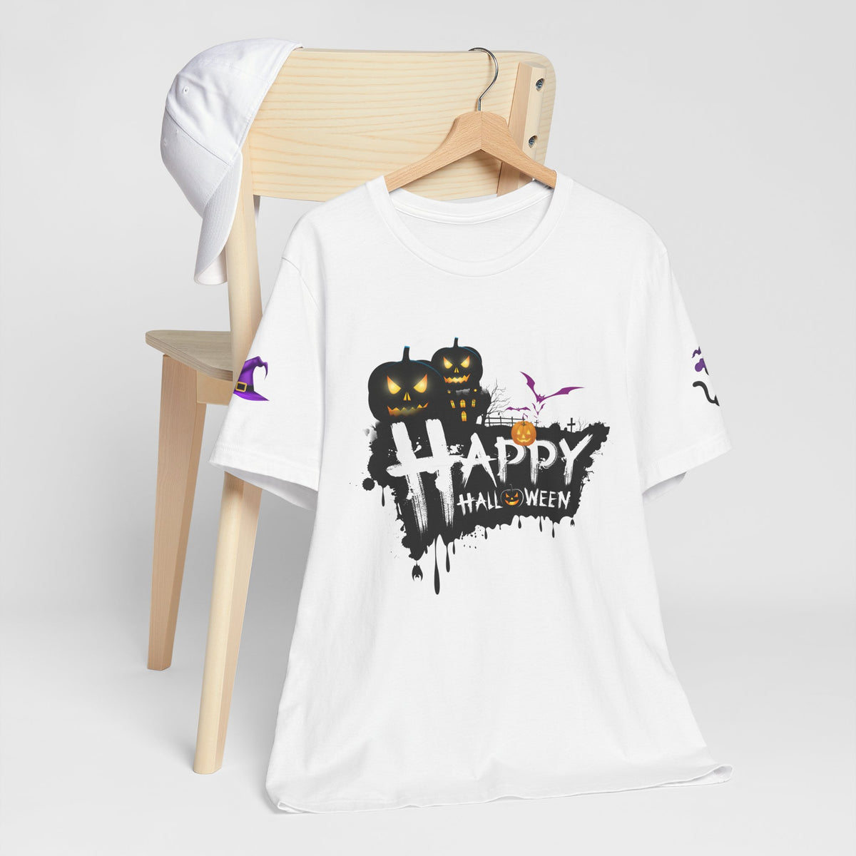Happy Halloween Pumpkins T‑Shirt
