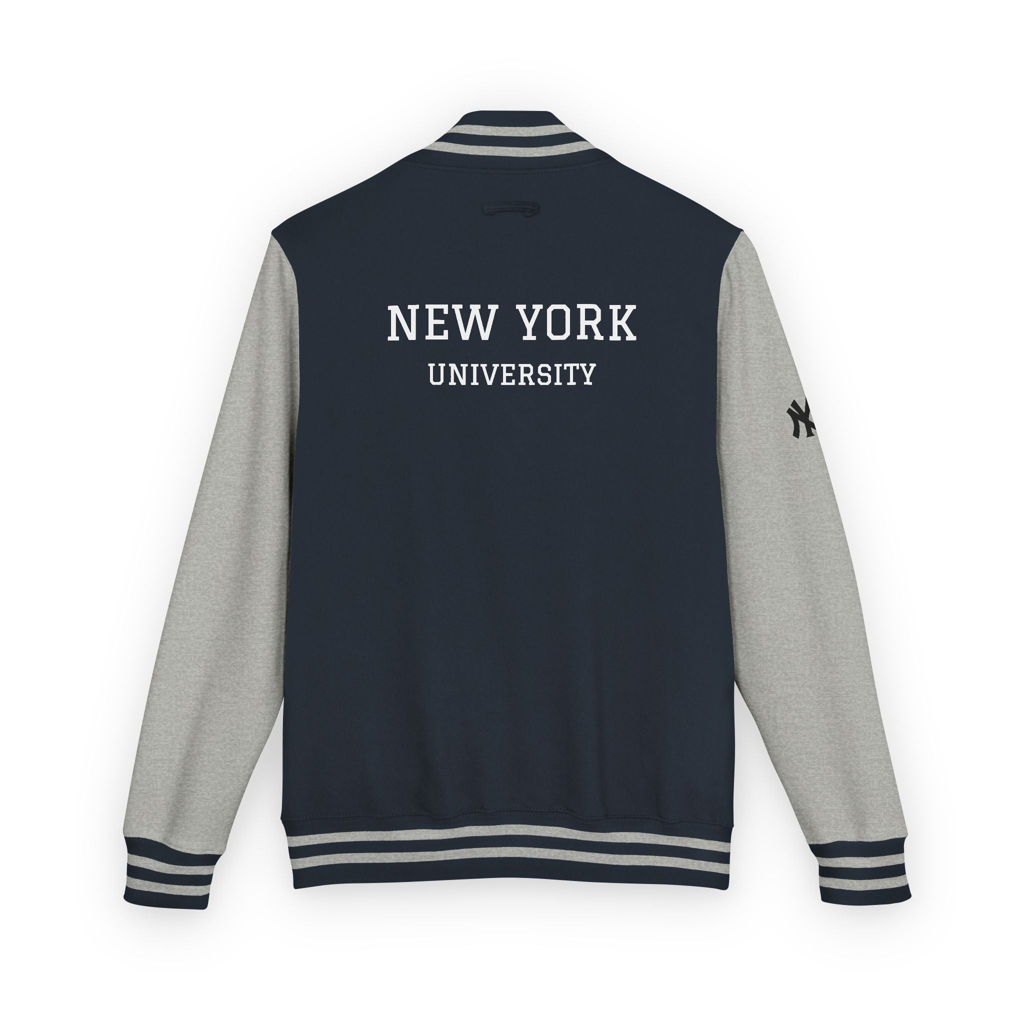 New York Letterman Jacket Varsity Style Red & White Baseball Jacket