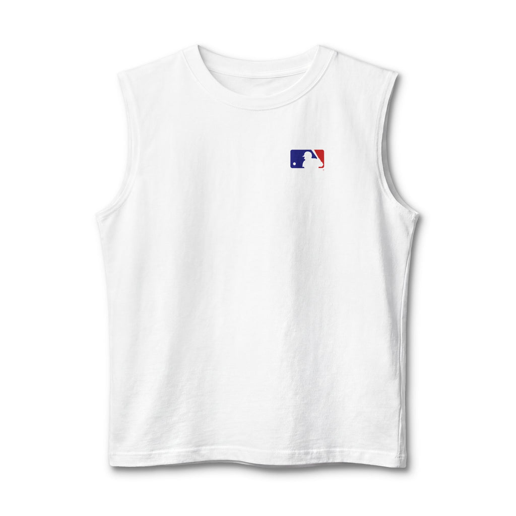 Baseball Logo Muscle Tank  MLB Inspired Sleeveless Tee