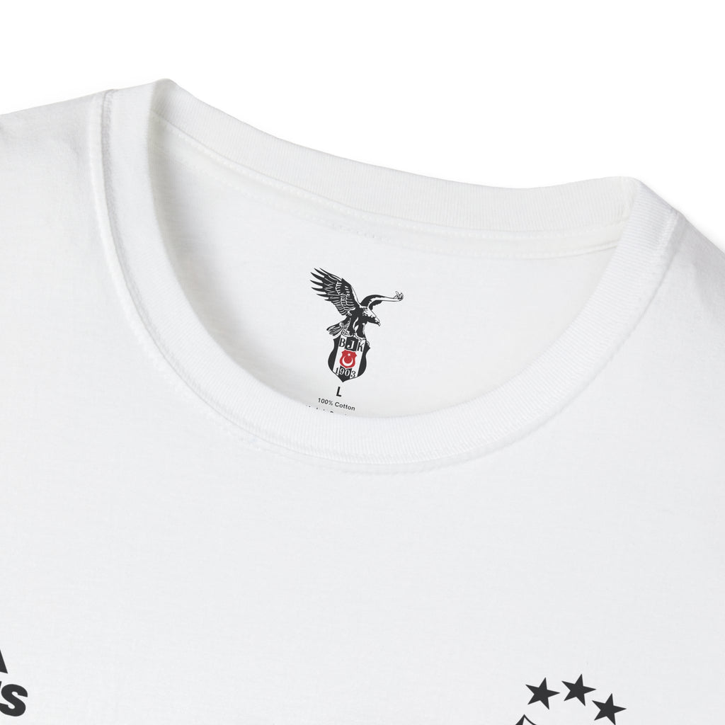 Besiktas Eagle T-Shirt  Football Club Crest Tee soccer jersey