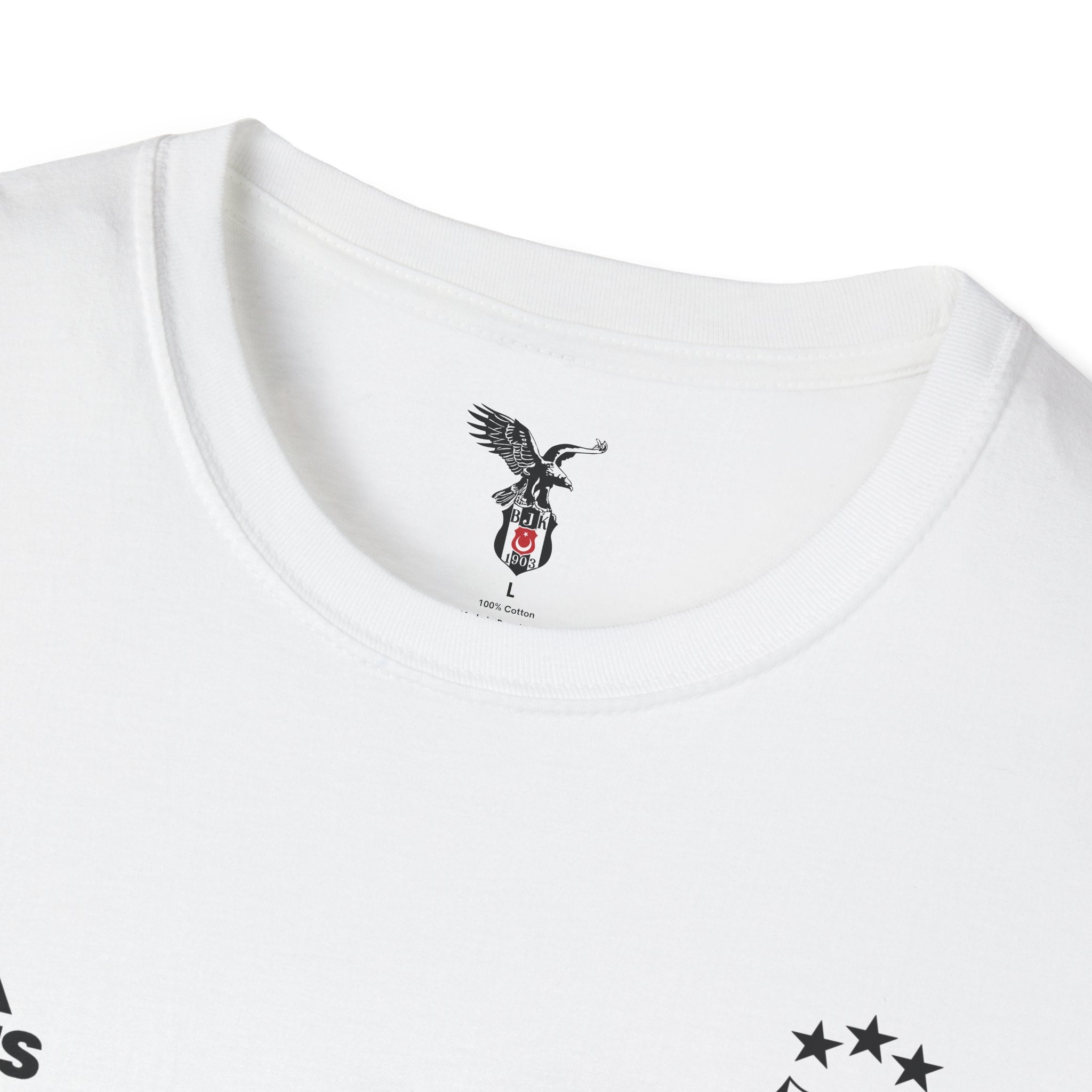 Besiktas Eagle T-Shirt  Football Club Crest Tee soccer jersey