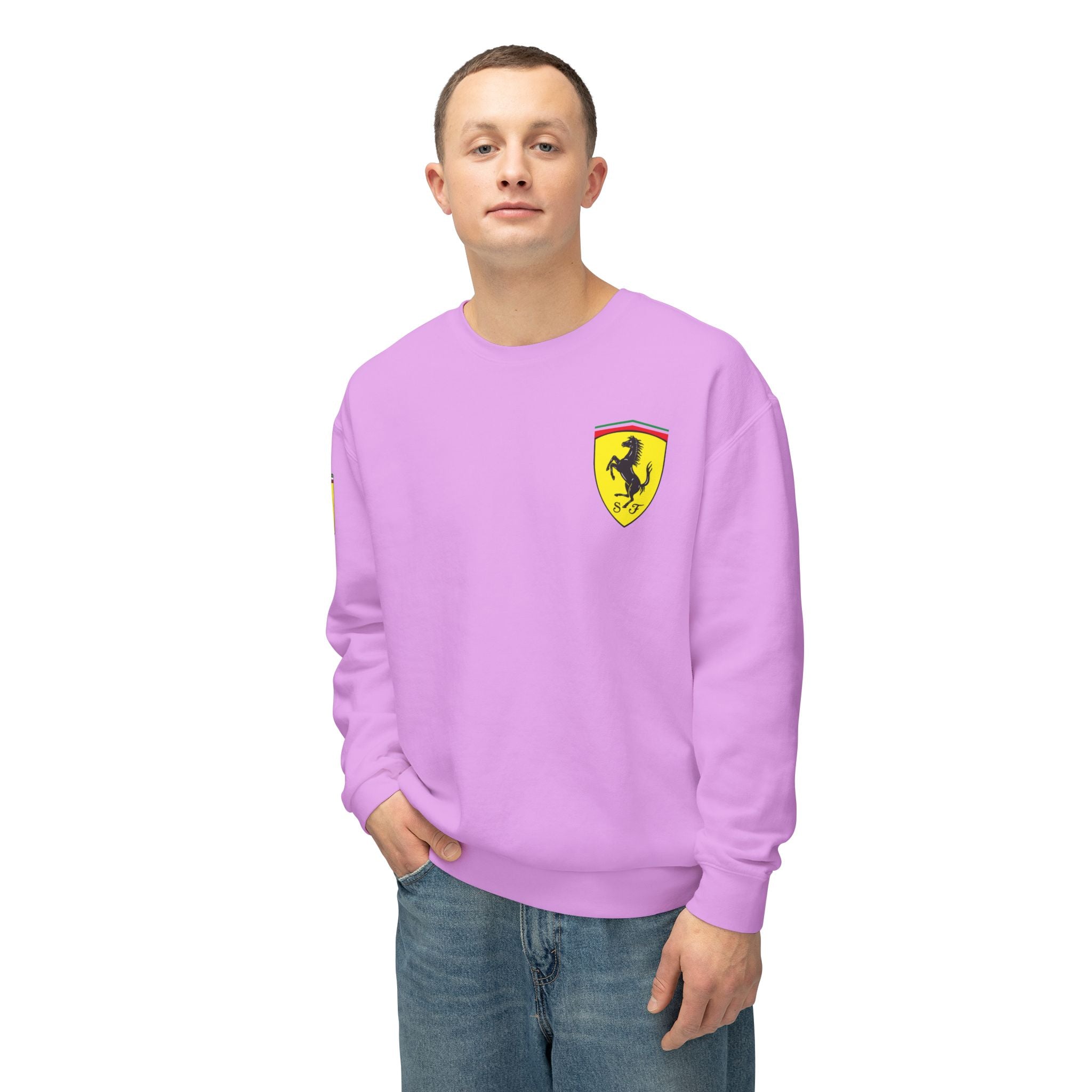Ferrari Logo Crewneck Sweatshirt