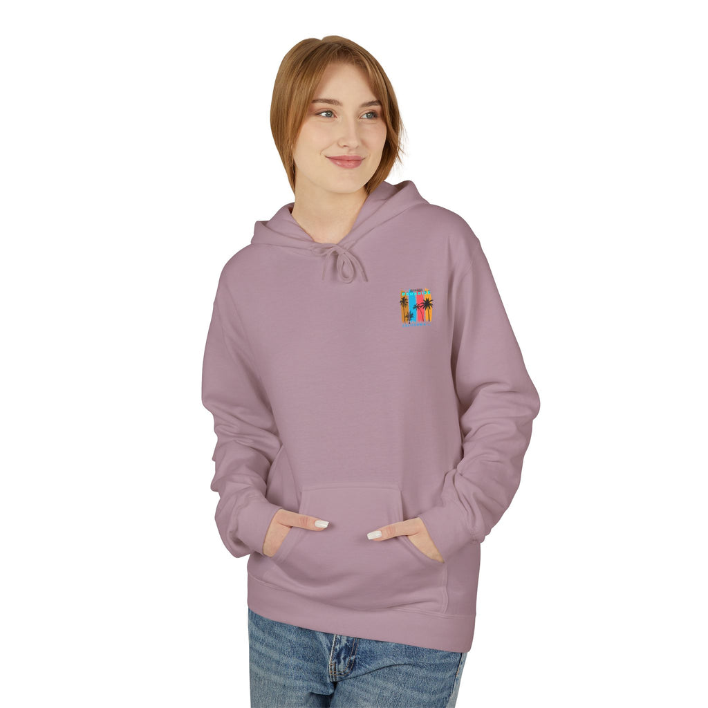 California Sunset Surf Hoodie  Summer Vacation Beach Pullover