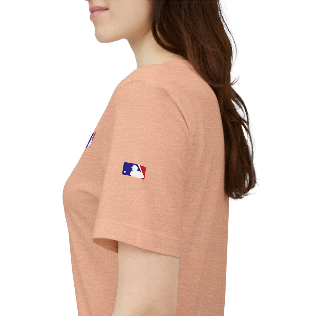 Baseball Logo T-Shirt  Minimal Chest Patch Tee
