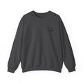 Halloween Candy Crewneck Sweatshirt — 'Happy Halloween' Jack-o'-Lantern & Candy Design
