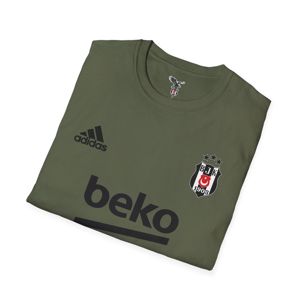 Besiktas Eagle T-Shirt  Football Club Crest Tee soccer jersey