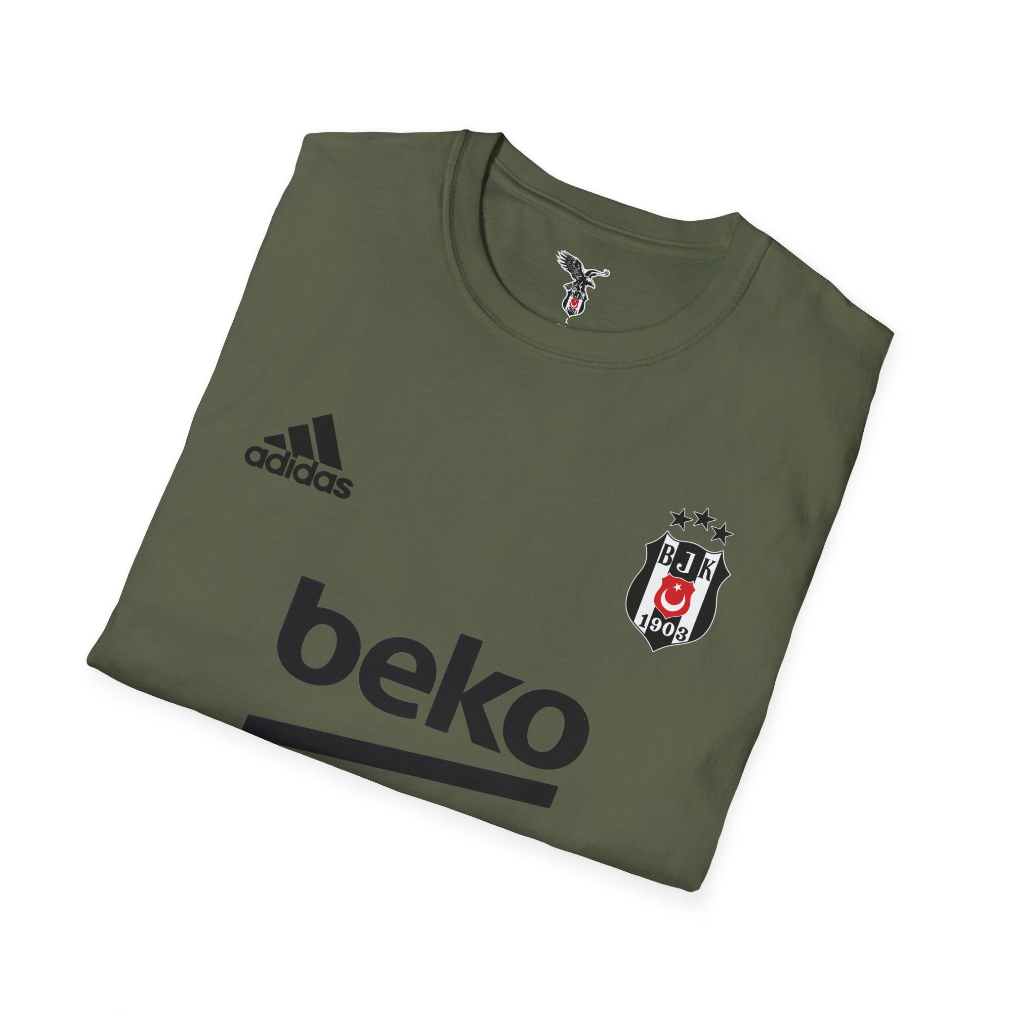 Besiktas Eagle T-Shirt  Football Club Crest Tee soccer jersey