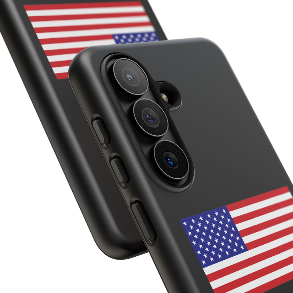 American Flag Phone Case  Patriotic Tough Case for 4th of July & Everyday Protection