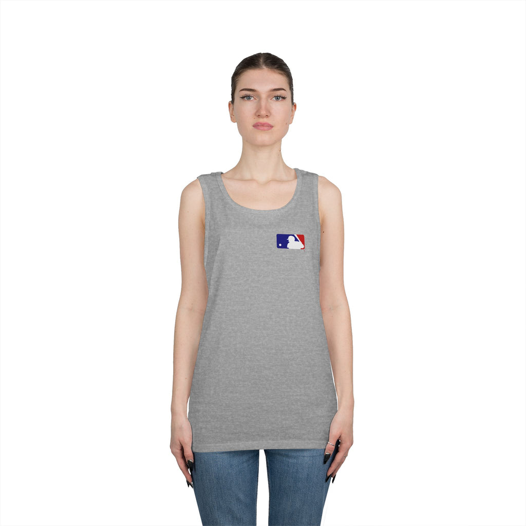 Baseball Glove Tank Top  Vintage Mitt & Ball Graphic