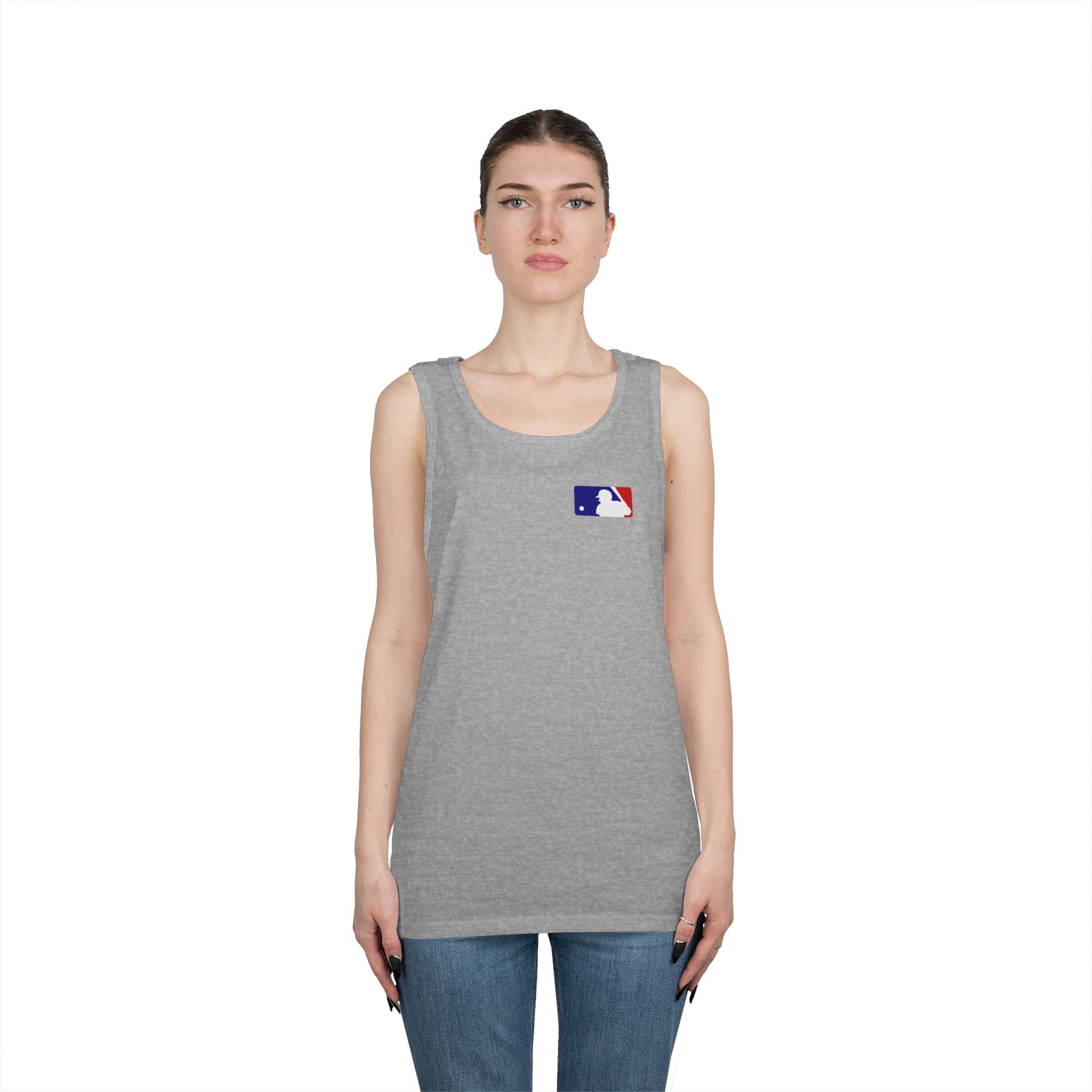 Baseball Glove Tank Top  Vintage Mitt & Ball Graphic