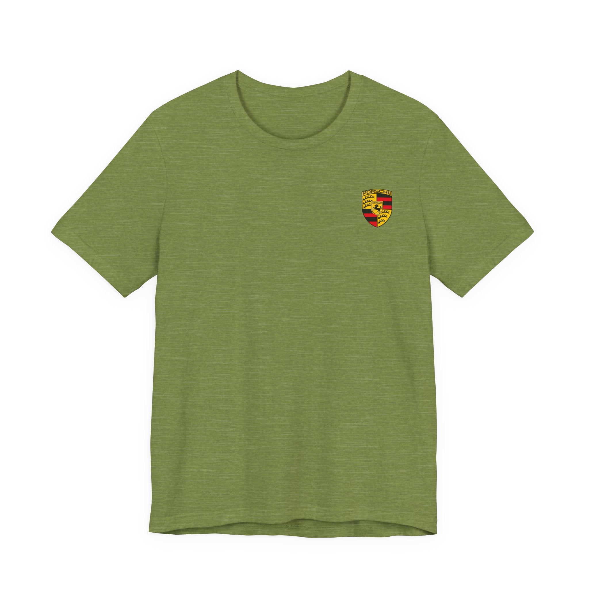Porsche Crest Tee — Classic Logo Short Sleeve Shirt