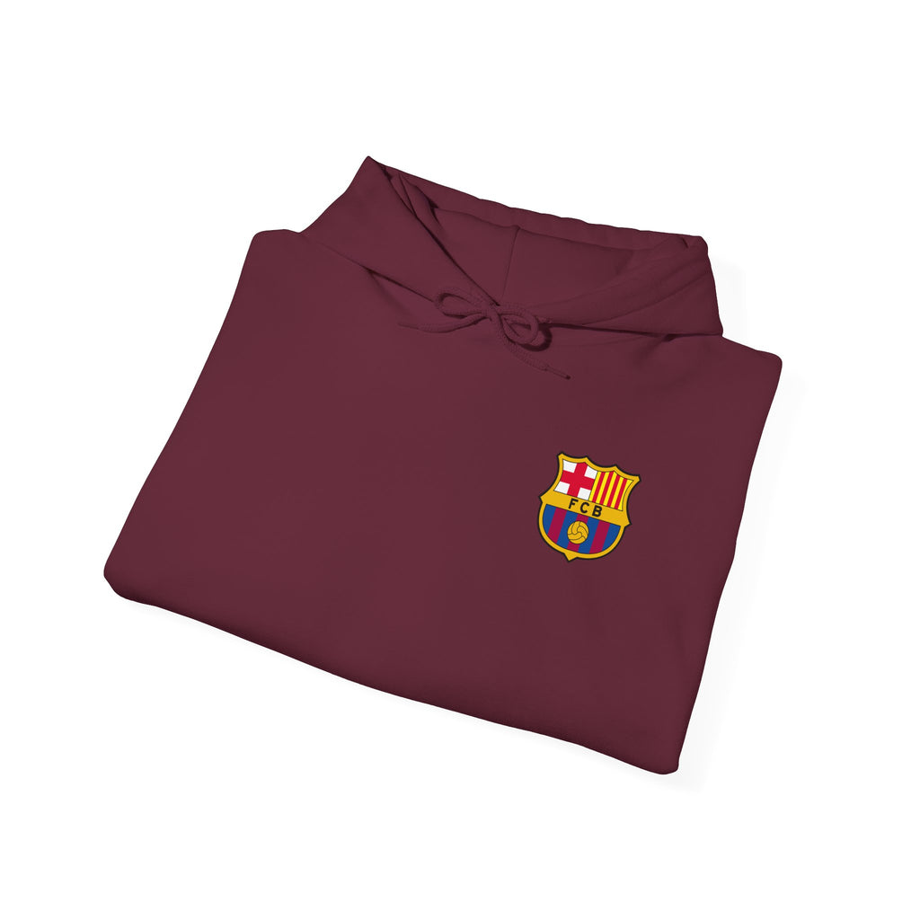Hoodie  Barcelona Crest Hoodie with Small Badge