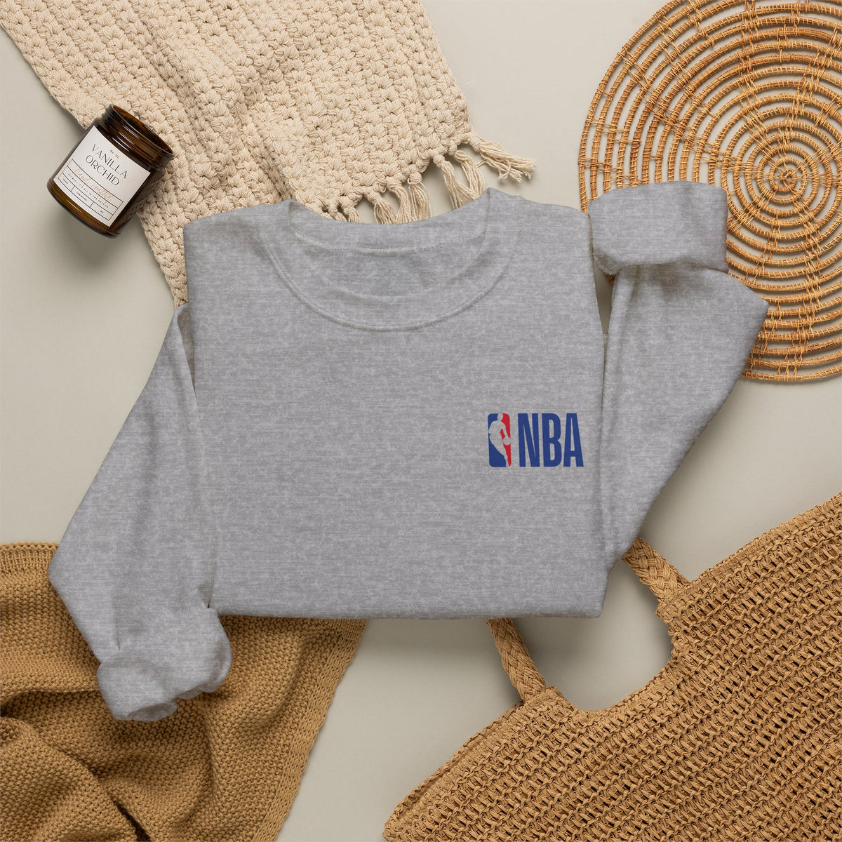 NBA Minimal Logo Crewneck Sweatshirt