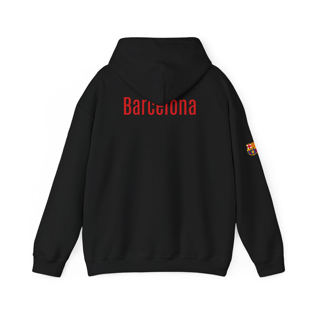 Hoodie  Barcelona Crest Hoodie with Small Badge