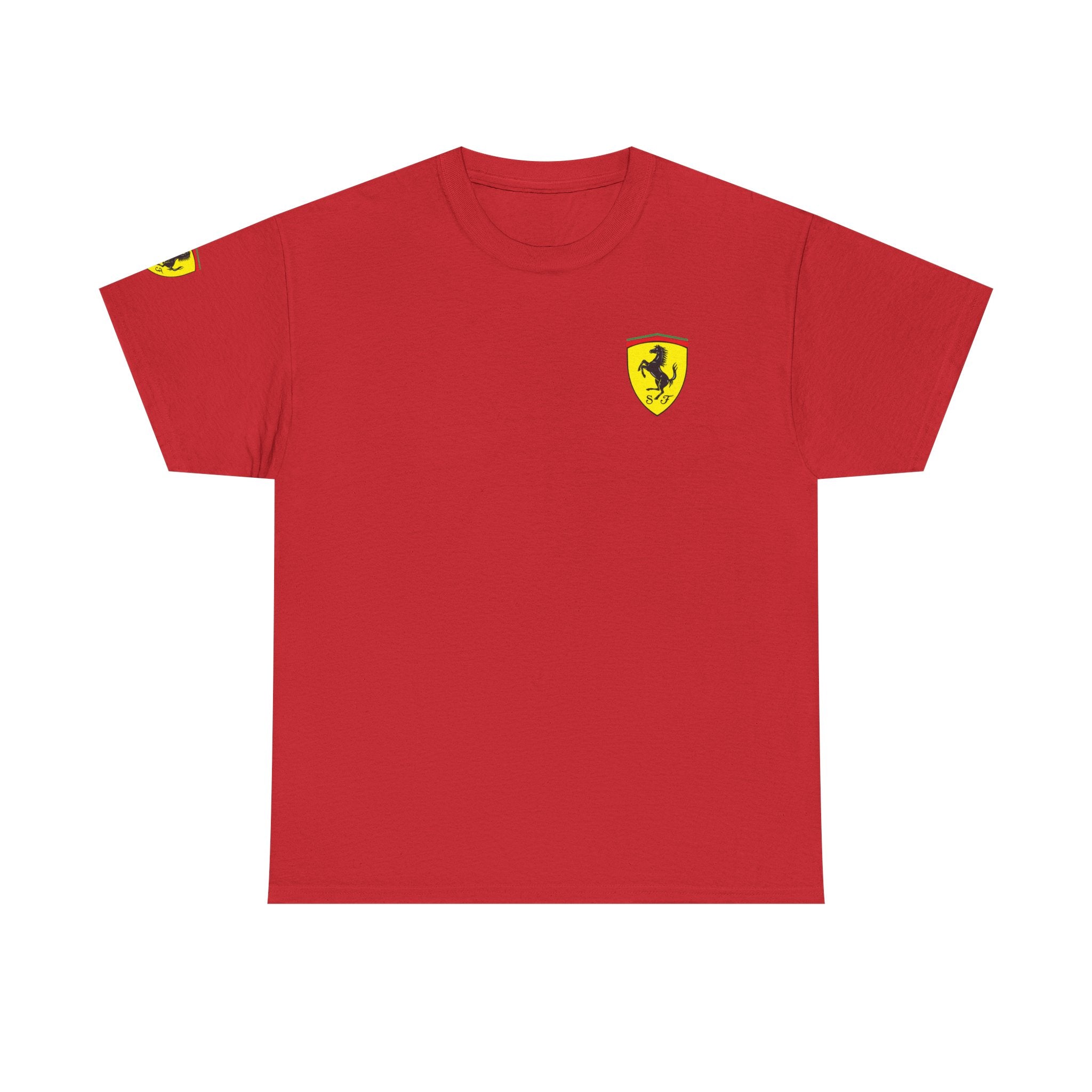 Ferrari Graphic Tee — Classic Racing Logo T-Shirt