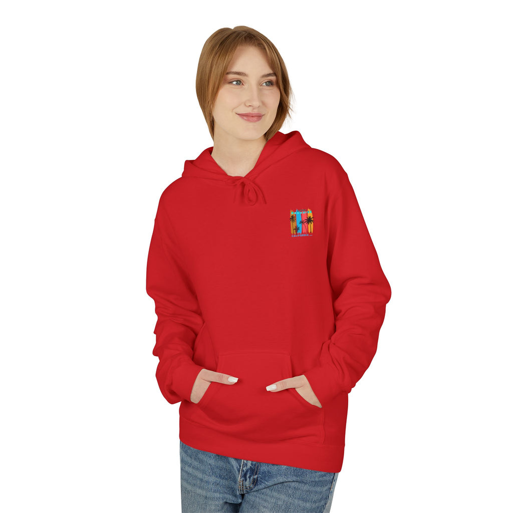 California Sunset Surf Hoodie  Summer Vacation Beach Pullover