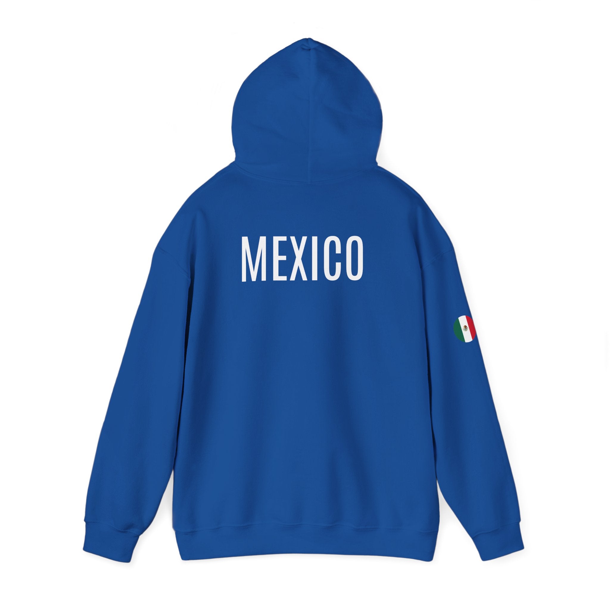 Mexico Flag Hoodie  Minimal Mexican Pride Pullover