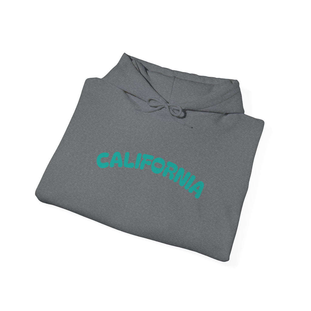California Palm Tree Hoodie | Beach Island Graphic, Sleeve Icons