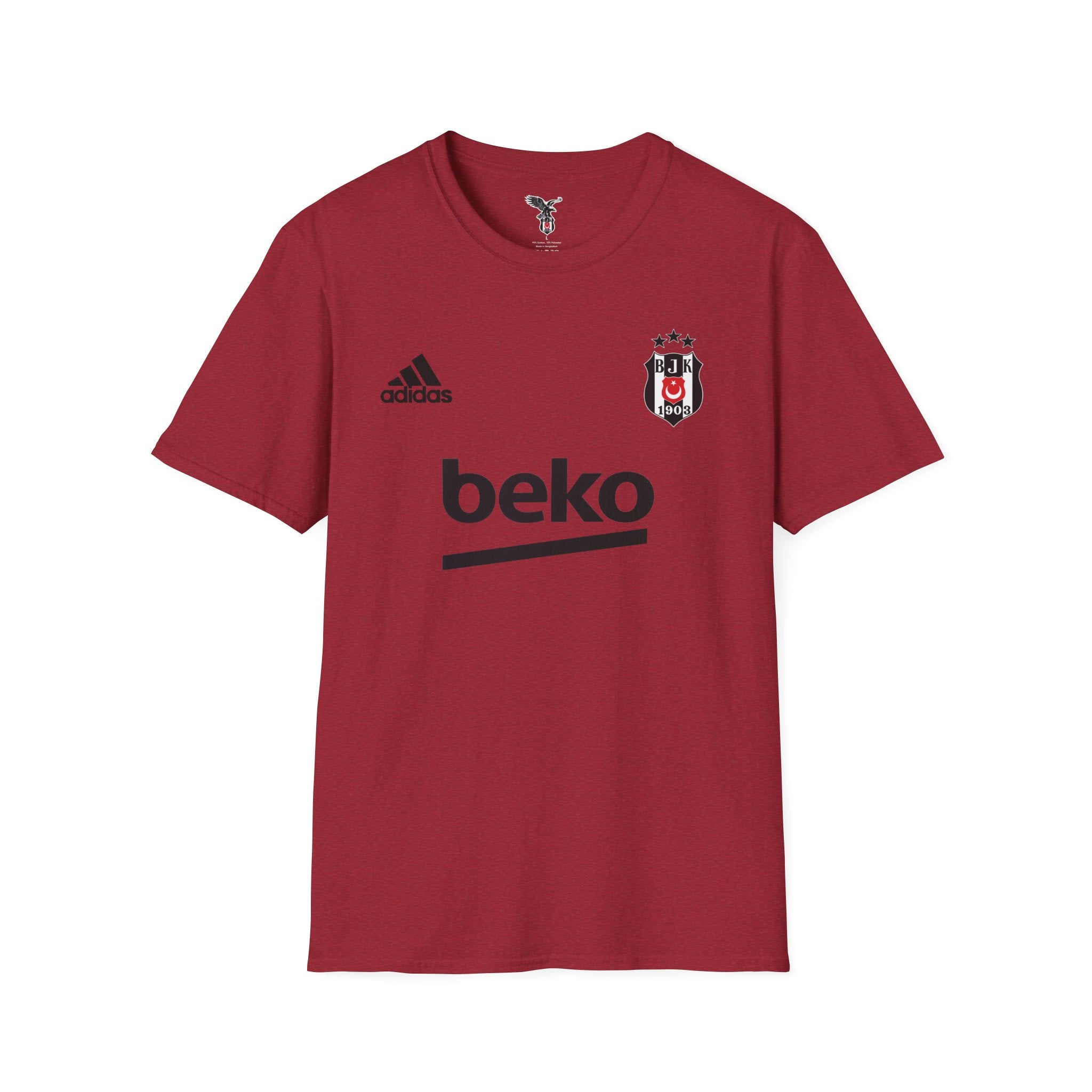 Besiktas Eagle T-Shirt  Football Club Crest Tee soccer jersey