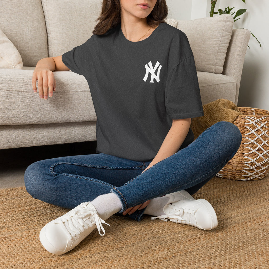 NY Logo T-Shirt | Minimal Baseball Graphic Tee