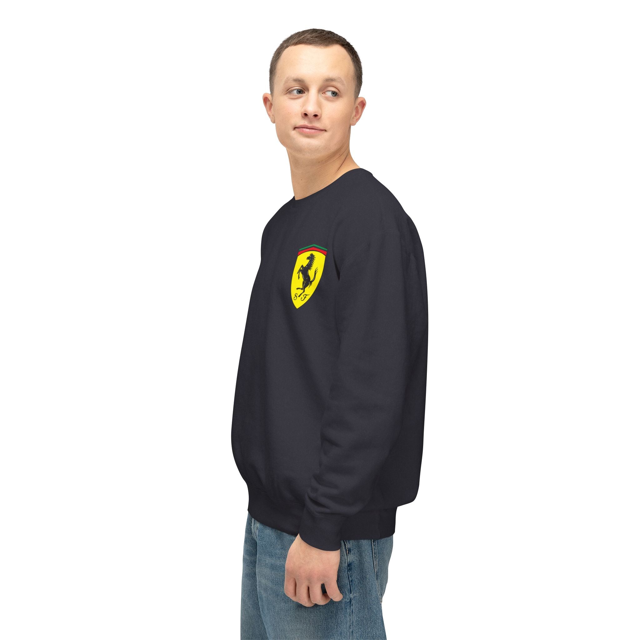 Ferrari Logo Crewneck Sweatshirt