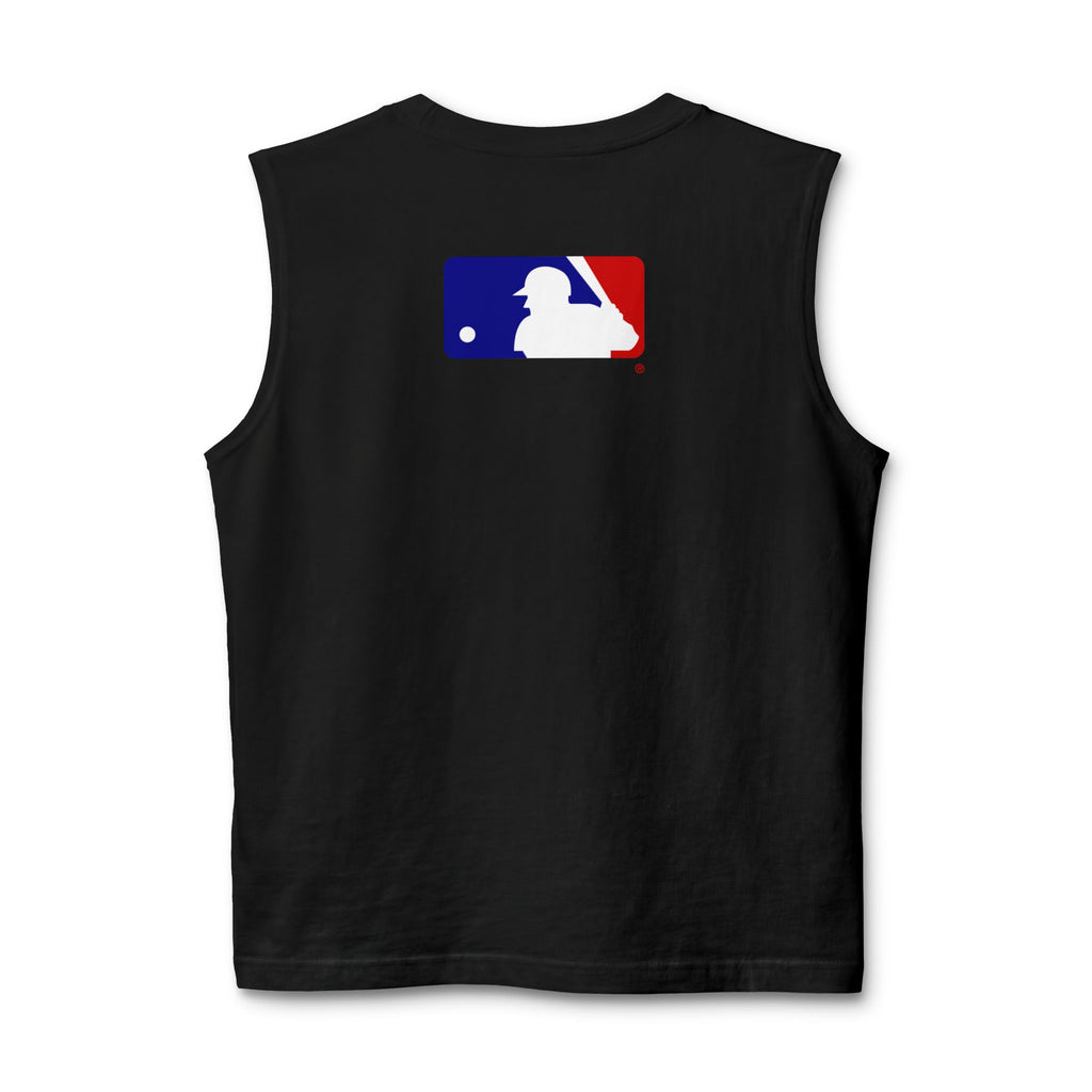 Baseball Logo Muscle Tank  MLB Inspired Sleeveless Tee