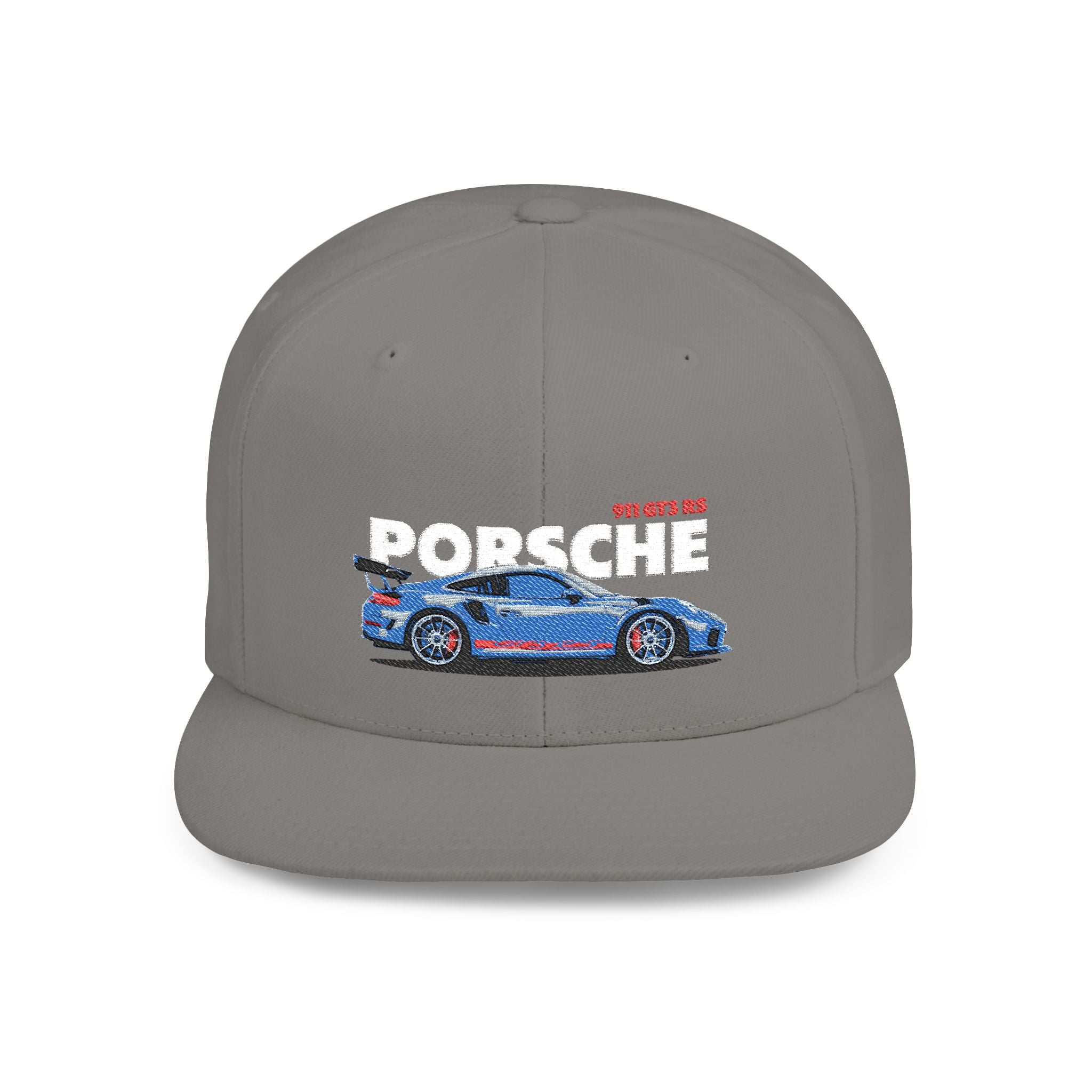 Porsche Flat Bill Snapback Hat, Stylish Cap for Car Enthusiasts, Trendy Headwear, Gift for Him, Vintage Car Hat