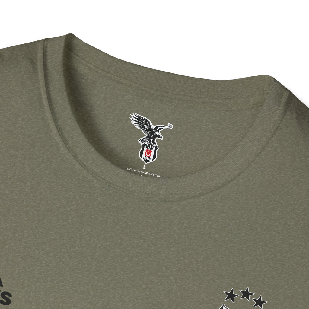 Besiktas Eagle T-Shirt  Football Club Crest Tee soccer jersey