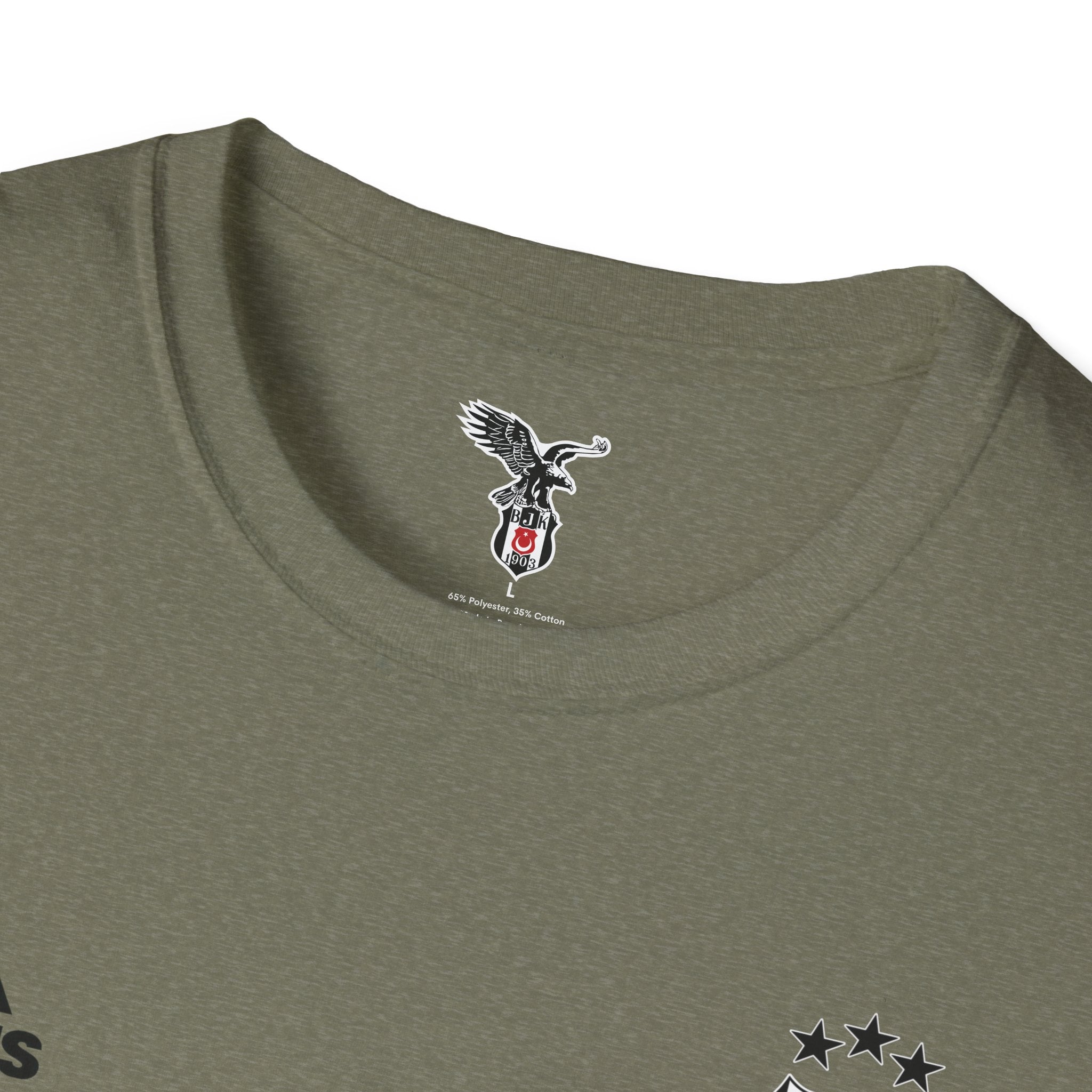 Besiktas Eagle T-Shirt  Football Club Crest Tee soccer jersey