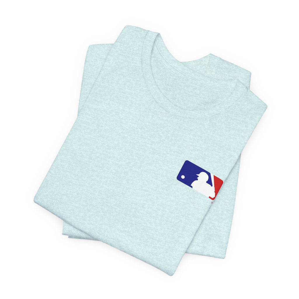 Baseball Logo T-Shirt  Minimal Chest Patch Tee