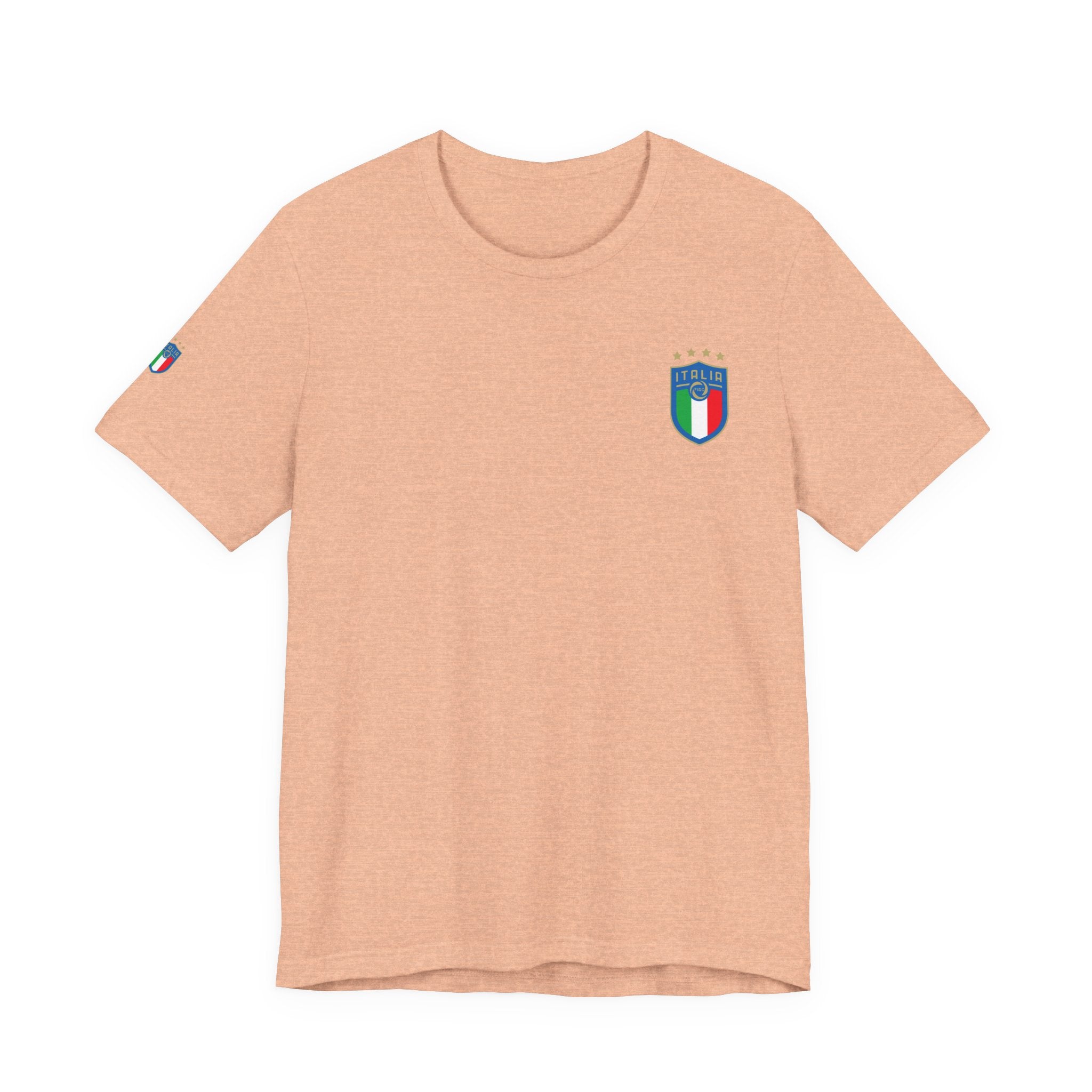 Italy Crest Tee  Italian Flag Shield T-Shirt